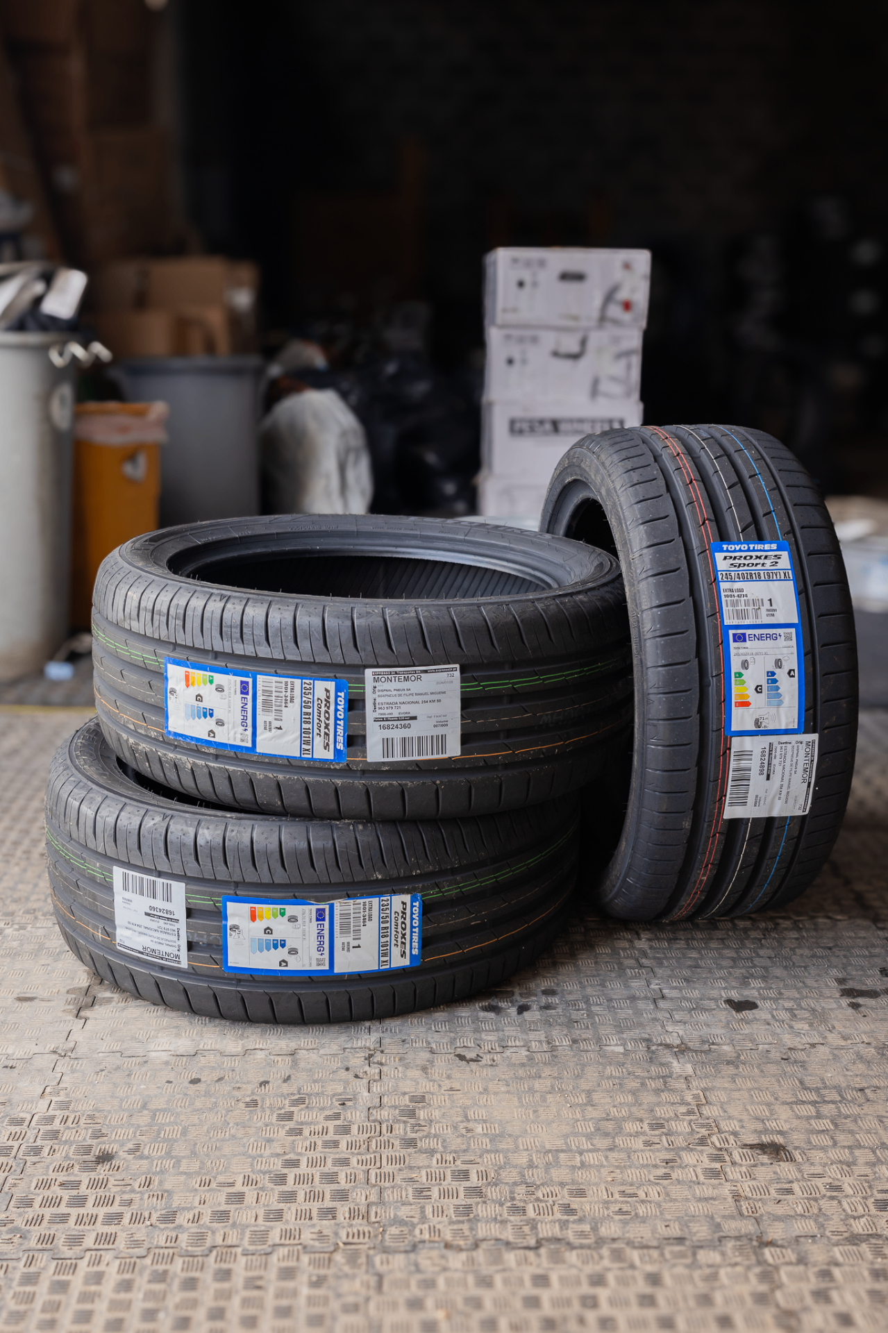 Pneus Toyo Proxes em stock na BOXPNEUS